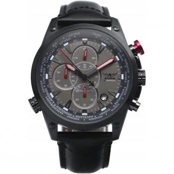 Aviator Men's Watch AVW1369G185S (Ø 44 mm) - Grey Unisex Design