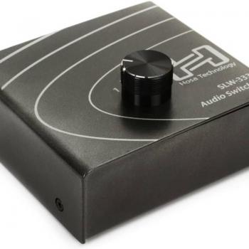 Hosa SLW-333 Reversible 3-In-1 Line-Level Audio Signal Selector