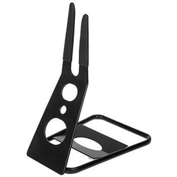 M-Wave Fahrradausstellungsständer Stand para exposiciones de Bicicleta, Unisex, Negro