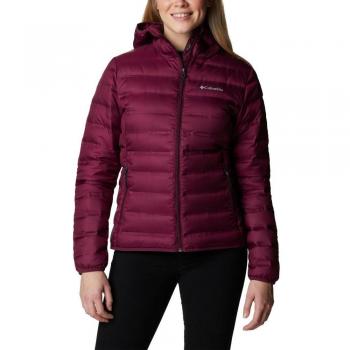 Columbia Women's Lake 22 Down Hooded Jacket - Burgundy