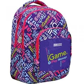 Istyle Originals GRP/AC Mochila Doble Cuerpo, Color Morado
