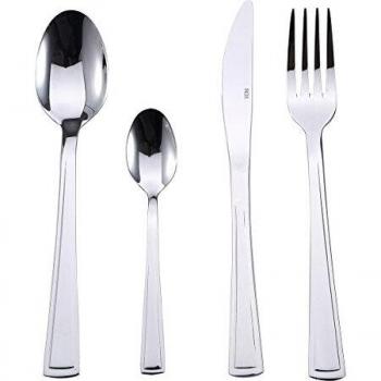 Renberg Set de 24 Piezas de cubertería en Acero Inoxidable, Centimeters