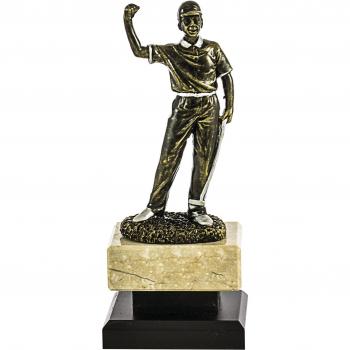 Art-Trophies TP501 Trofeo Golf Campeón, Bronce, 20 cm