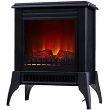 Chimenea eléctrica de suelo Purline CHE-150 con diseño tradicional y potencia de 2000W