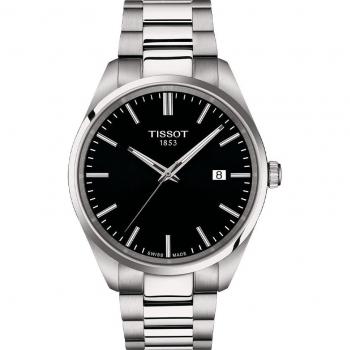 Tissot PR 100 Silver & Black Watch T1504101105100