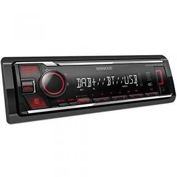 Receptor Multimedia para Auto Kenwood KMM-BT407DAB Bluetooth 50W con CD/DVD