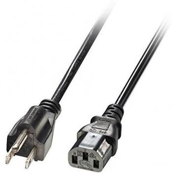 Lindy 30338 - Cable de transmisión Negro 2 m C13 acoplador