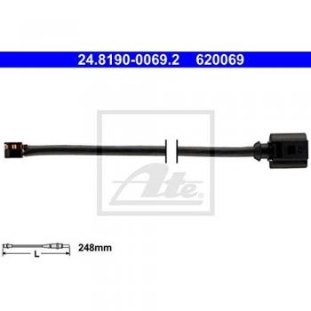Sensor de desgaste de pastillas de freno ATE 24.8190-0069.2