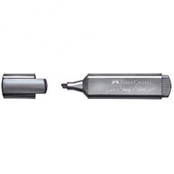 Textmarker Textliner 46 Metallic sílber