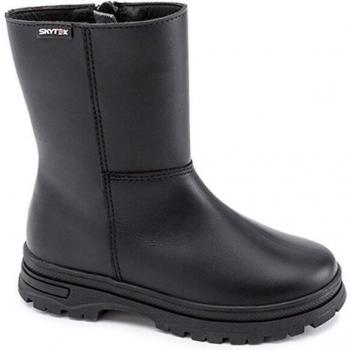 Botas de niña Pablosky de piel con cremallera