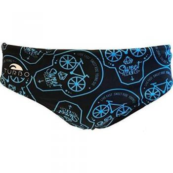 Bañador de Waterpolo Turbo Sweet Ride Negro Azul 2XL