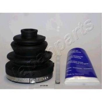 Juego de fuelles para junta homocinética JAPANPARTS KB-026, compatible con vehículos, incluye dos fuelles, abrazaderas y engrasante, fabricado en material resistente a la abrasión y temperaturas extremas