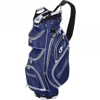 Spalding CB - Bolsa de carro para palos de golf, color azul, talla 9.5-pulgadas