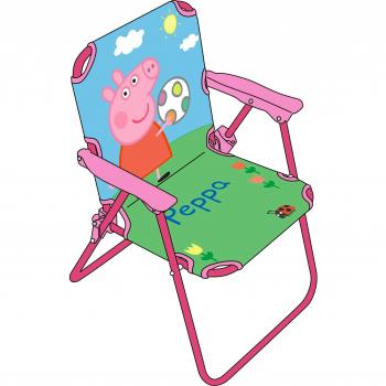 Arditex PP7820 - Sillón plegable, diseño Peppa Pig, 54 x 35 x 35 cm