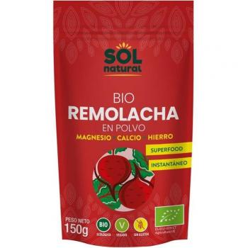 Solnatural Remolacha Roja en Polvo Ecológico 150g