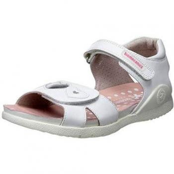 Biomecanics Girls’ 192161 Open Toe Sandals, White