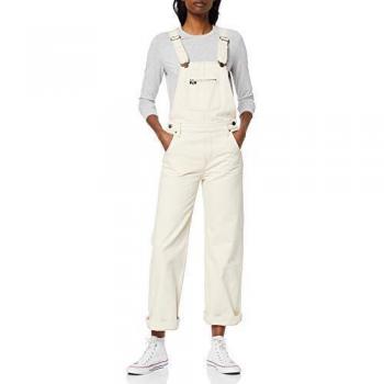 Lee Wide Bib pantalones de peto, Marfil