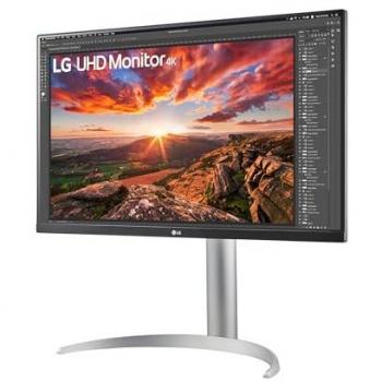 Monitor LG 27 UHD 4K IPS con VESA DisplayHDR 400, HDMI/DP/USB-C PD90W, 60Hz, 5ms, Negro