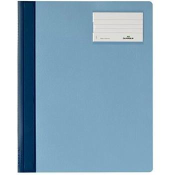 Carpeta A4+ Opaque de PVC, 200 hojas, color azul, Durable
