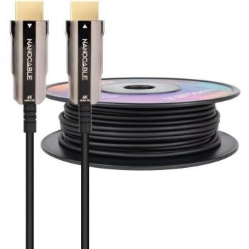 Nanocable Cable HDMI 2.0 AOC 4K Macho-Macho 80m Negro
