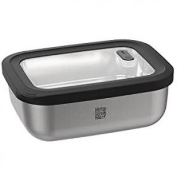 Cuenco Rectangular de Conservación Provido 600 ml Acero Inoxidable