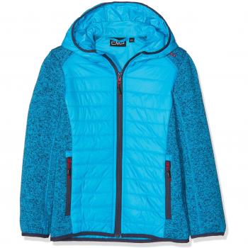 CMP híbrido Knit Tech, Polar Niña, niña, 38H1445, Blue Jewel, 128