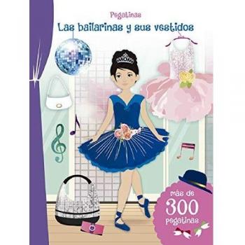 Pegatinas. Las bailarinas y sus Vestidos