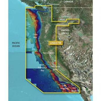 Garmin BlueChart g3 Vision HD - VUS037R - Vancouver to San Diego - microSD/SD