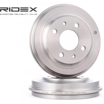 RIDEX 123B0025 Tambor de freno, Set de 2