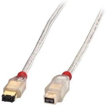 400-Cable FireWire 800 9% 2F6, 10 m, transparente