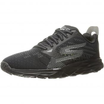 Skechers Performance Go Run Ride 6, Zapatillas de Deporte Exterior para Hombre, Negro