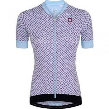 Briko Ultralight Lady Jersey Maillot Ciclismo Mujer, Azure Azul, S