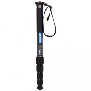 Monopod de Carbono Leofoto MP-285C - Capacidad de Carga 15 kg, Altura Máxima 153 cm, Cinco Secciones Extendibles