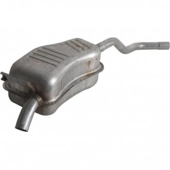Silenciador trasero 4MAX 0219-01-21033/0219-01-21033P, compatible con vehículos de diversas marcas, fabricado en acero inoxidable, diseño de bajo ruido, fácil instalación, incluye todos los