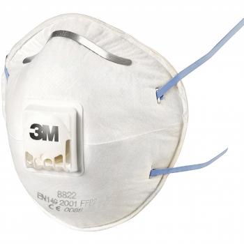 3M - Mascarilla FFP2 con válvula (x3)