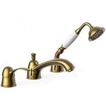Monomando bañera de repisa con inversor. · Ducha anticalcárea Ø 78 mm. · Caudal: 3 bar – 16 l/m.-24214501LV