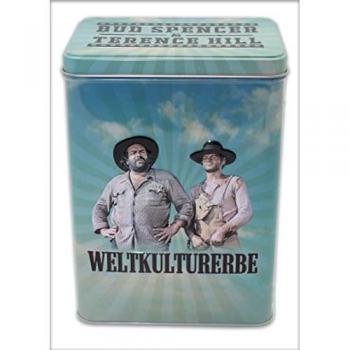 Lata de Metal Patrimonio de la Humanidad Bud Spencer & Terence Hill Vertical