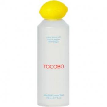 TOCOBO AHA BHA Lemon Toner 150ml - Clarifying toner to even out skin tone, contains Vitamin C and Lemon Extract, formulated with AHA and BHA for exfoliation, calming and soothing moisturizer, made with natural ingredients
