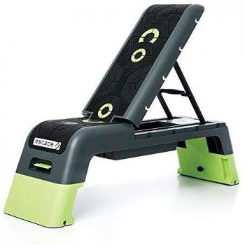 Escape Fitness Deck V2.0 Workout Platform or Adjustable Bench - Black/Green