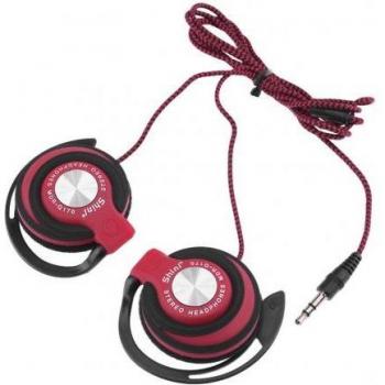 Auriculares Estéreo HIFI con Cable de 3,5mm, Metálicos, Graves Profundos, FM y Ajustables sobre la Oreja con Micrófono para Teléfono