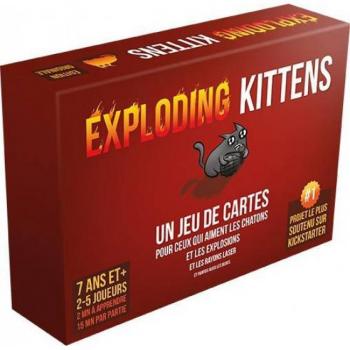 Juego de Mesa Asmodee Exploding Kittens (FR) - Bixoto
