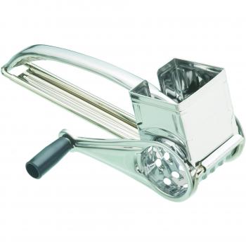 Rallador Rotatorio de Acero Inoxidable con Tres Tamices