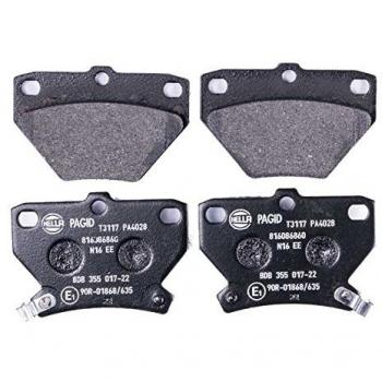 HELLA 8DB 355 017-221 Brake Pad Set, disc brake - T3117