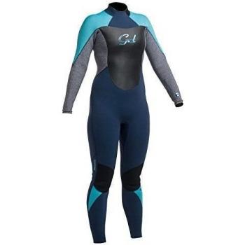 Gul Womens Response 4/3mm Blindstitched Wetsuit 2017 - Navy/Marl 10T