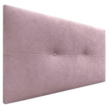 Cabecero tapizado de tela AQUALINE Pro en color Salmón, 90cm (compatible con camas de 70/80/90) - DHOME