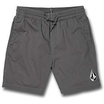 Volcom Deadly Stones Short Pantalón Corto, Niños, Gunmetal Grey, XL