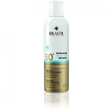 Rilastil Sunlaude Pediatrics - Fluido para la Protección Solar Infantil, SPF 50+, 200 ml
