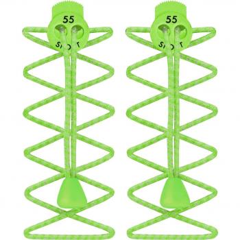 55 Sport cintas reflectante altamente elásticas verde verde fluorescente
