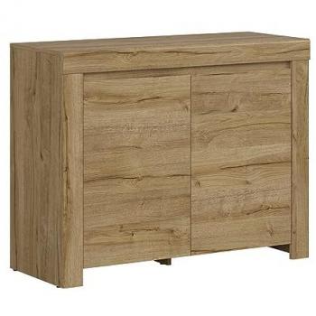 Aparador Buffet 2 Puertas Estratificado Beige Hella Madera