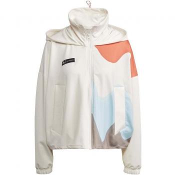 adidas Marimekko Chaqueta de Entrenamiento para Mujeres - Crema, Multicolor